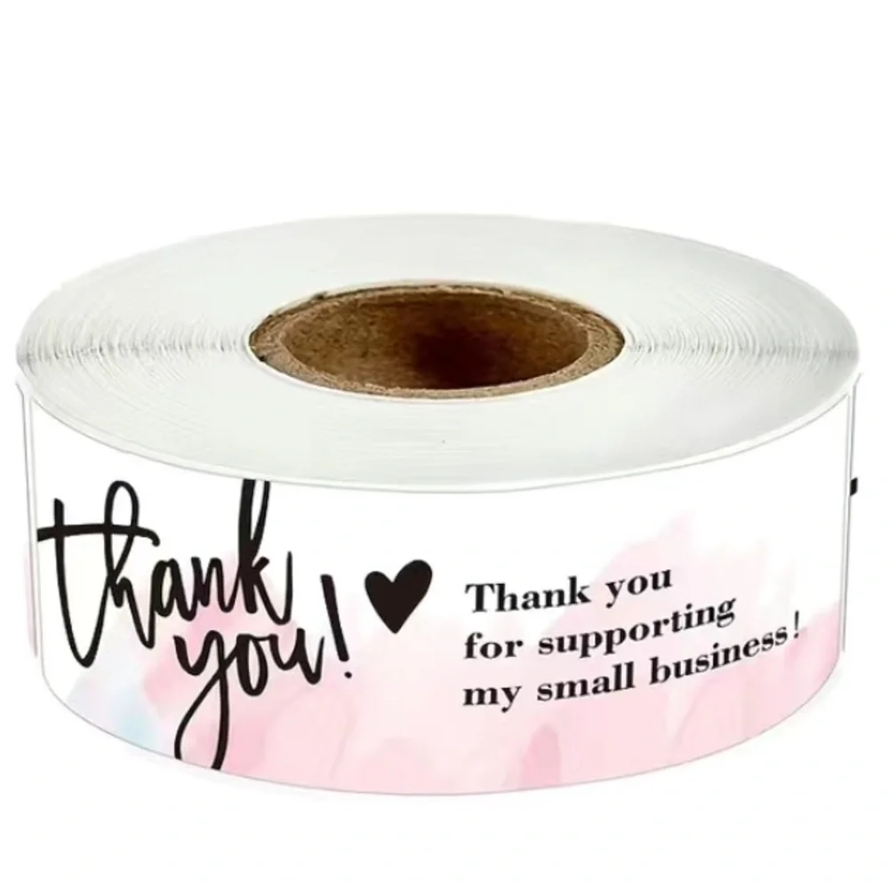 🆕”Thank You for Supporting my Business” stickers- 50 count